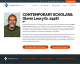 CONTEMPORARY SCHOLARS: Glenn Loury (b. 1948)