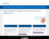 Open education, copyright and open licensing in a digital world (LiDA103)