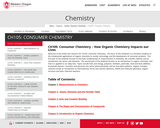 CH105: Consumer Chemistry