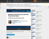 Altmetrics: What They Are and How They Can Be Used