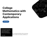 Math 142: College Mathematics with Contemporary Applications