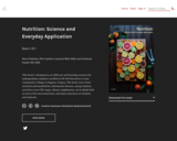 Nutrition: Science and Everyday Application, v. 1.0