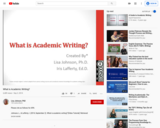 What is Academic Writing?