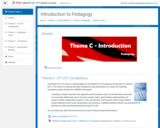Course: Introduction to Pedagogy