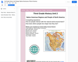 3rd Grade History Unit Design: Native Americans of North America