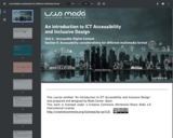 Accessibility considerations for different multimedia format