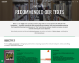 English Composition I: Recommended Open Texts