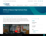 MTSS at Reece High School (Tas)