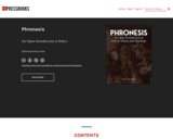 Phronesis: An Open Introduction to Ethical Theory with Readings