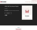 APSC 100 Tiny House Project – Simple Book Publishing