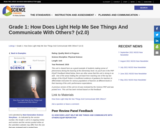 Grade 1: How Does Light Help Me See Things And Communicate With Others?