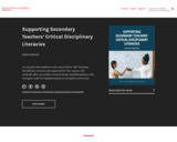 Supporting Secondary Teachers’ Critical Disciplinary Literacies