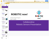 ROBOTIC now!- Sensors Presentation