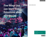 Five things you can learn from Eurovision about referencing