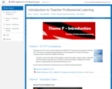 Course: Introduction to Teacher Professional Learning