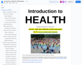 Introduction to HEALTH- OER textbook