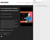 An Introduction to Poetry, A Complete Online Course