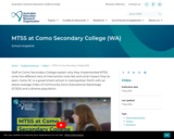 MTSS at Como Secondary College (WA)