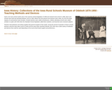 Collections of the Iowa Rural Schools Museum of Odebolt 1870-1950 - Teaching Methods and Devices