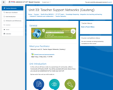 Course: Unit 33: Teacher Support Networks (Gauteng)