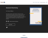 General Chemistry for Science Majors