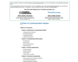 A Primer on Communication Studies