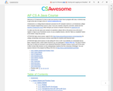 AP CS A Java Course — AP CSAwesome