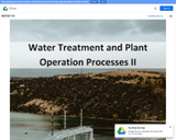 Water Treatment and Plant Operation Processes II