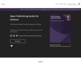 Open Publishing Guide for Authors