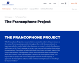 The Francophone Project