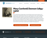 Mary Cardwell Dawson (1894-1962)