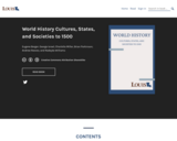 World History Cultures, States, and Societies to 1500