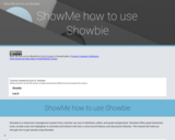 Show Me how to use Showbie