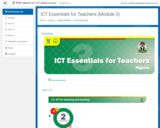 The Nigerian ICT Essentials for Teachers (Module 3)