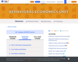 Next Gen Personal Finance: Behavioral Economics Unit
