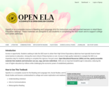 Open ELA: A Complete and Open English Course