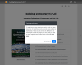 Building Democracy for All: Interactive Explorations of Government and Civic Life