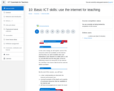 Basic ICT skills: Use the internet for teaching