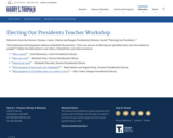 Electing Our Presidents Teacher Workshop