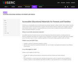 Accessible Educational Materials for Parents and Families