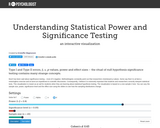 Understanding Statistical Power and Significance Testing — an Interactive Visualization