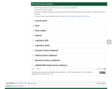 APA reference list examples