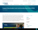 Supporting student and community buy-in for MTSS