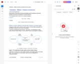 Moles to Grams conversions