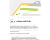 Textbook Chapter: How to Evaluate Analytically