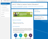 Course: Unit 27: What is Learner Centric Education?