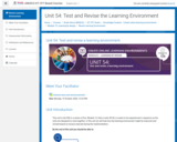 Course: Unit 54: Test and Revise the Learning Environment