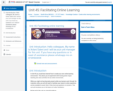 Course: Unit 45: Facilitating Online Learning