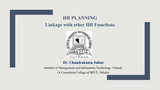 HR Planning and its linkage with other HR Functions