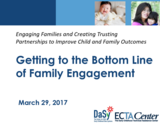Engaging Families and Creating Trusting Partnerships to Improve Child and Family Outcomes